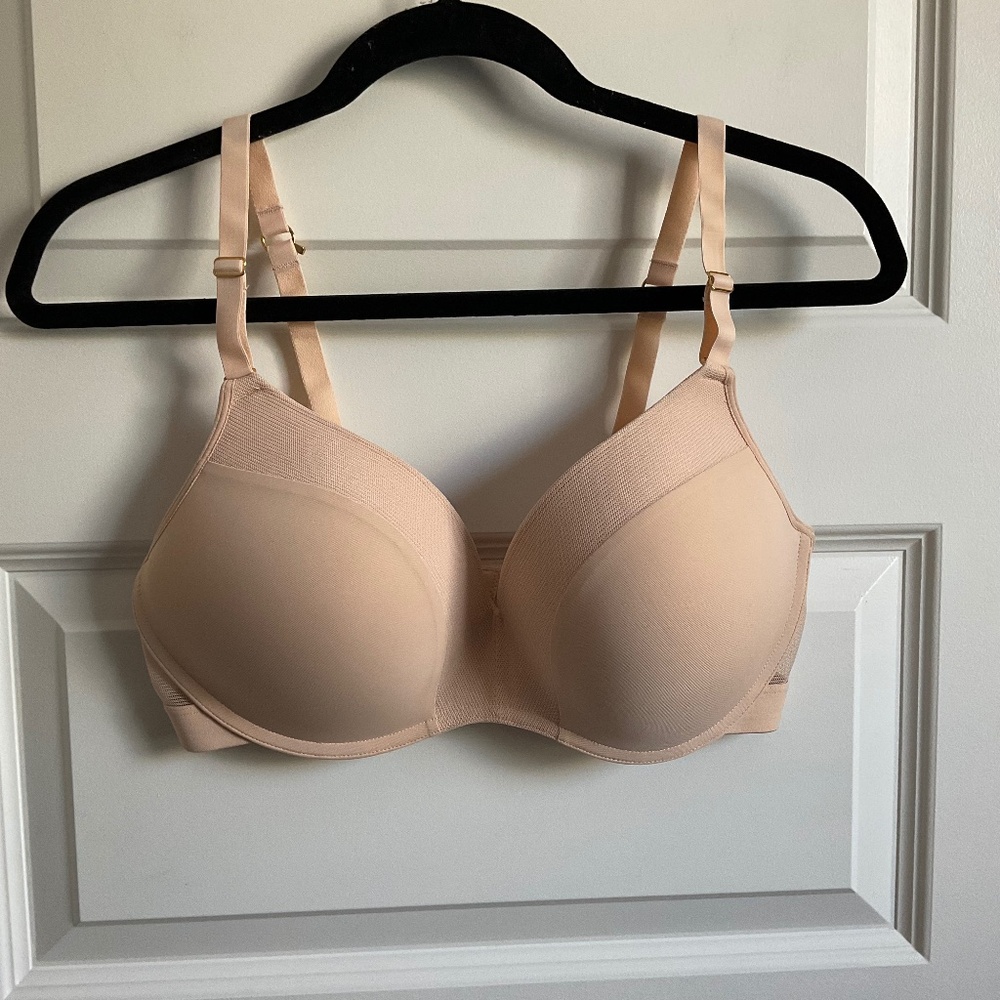Lively Nude Wireless Convertible Back Bra - Size 38D